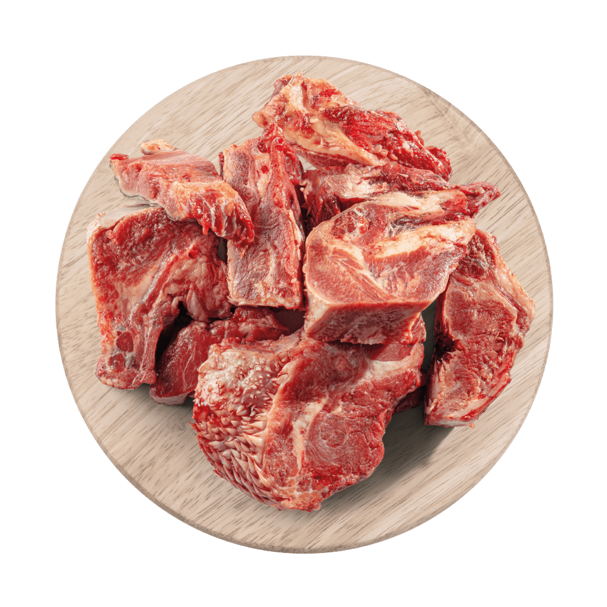 Natures Menu Frozen Beef Chunks for Dogs 1kg Raw Dog Food Natures Menu 