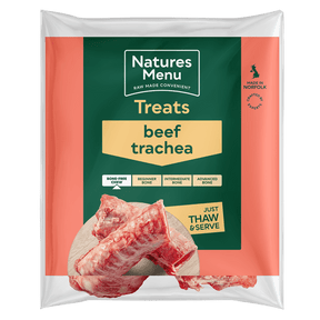Natures Menu Frozen Beef Trachea for Dogs 2 Pack Raw Dog Food Natures Menu 
