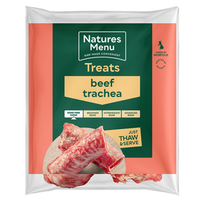 Natures Menu Beef Trachea Raw Dog Food Natures Menu 