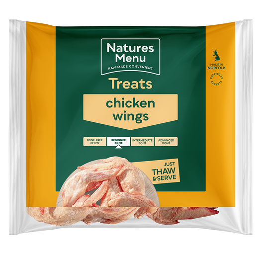 Natures Menu Chicken Wings 1kg Dog Treats Natures Menu 