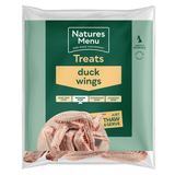 Natures Menu Frozen Duck Wings for Dogs 6 Pack Raw Dog Food Natures Menu 