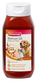 Beaphar Skin & Coat Salmon Oil 940ml Dog Treatments Beaphar 