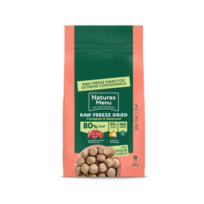 Natures Menu Freeze Dried Beef 625g Natures Menu 