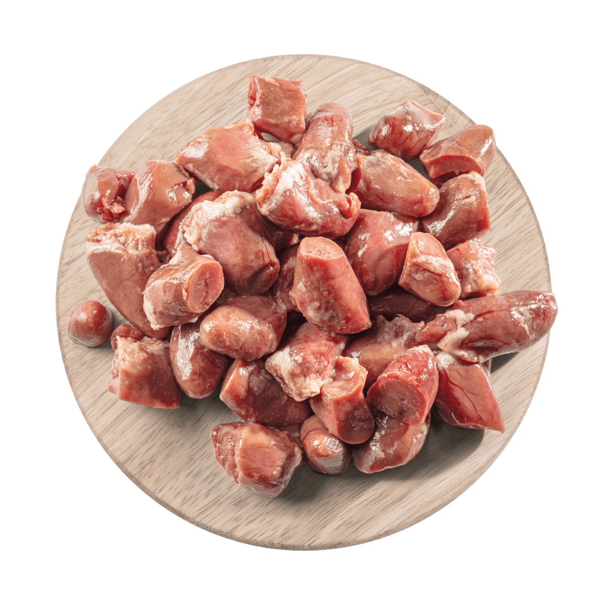 Natures Menu Frozen Poultry Heart Chunks for Dogs 1kg Raw Dog Food Natures Menu 