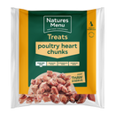 Natures Menu Poultry Heart Chunks 1KG Raw Dog Food Natures Menu 