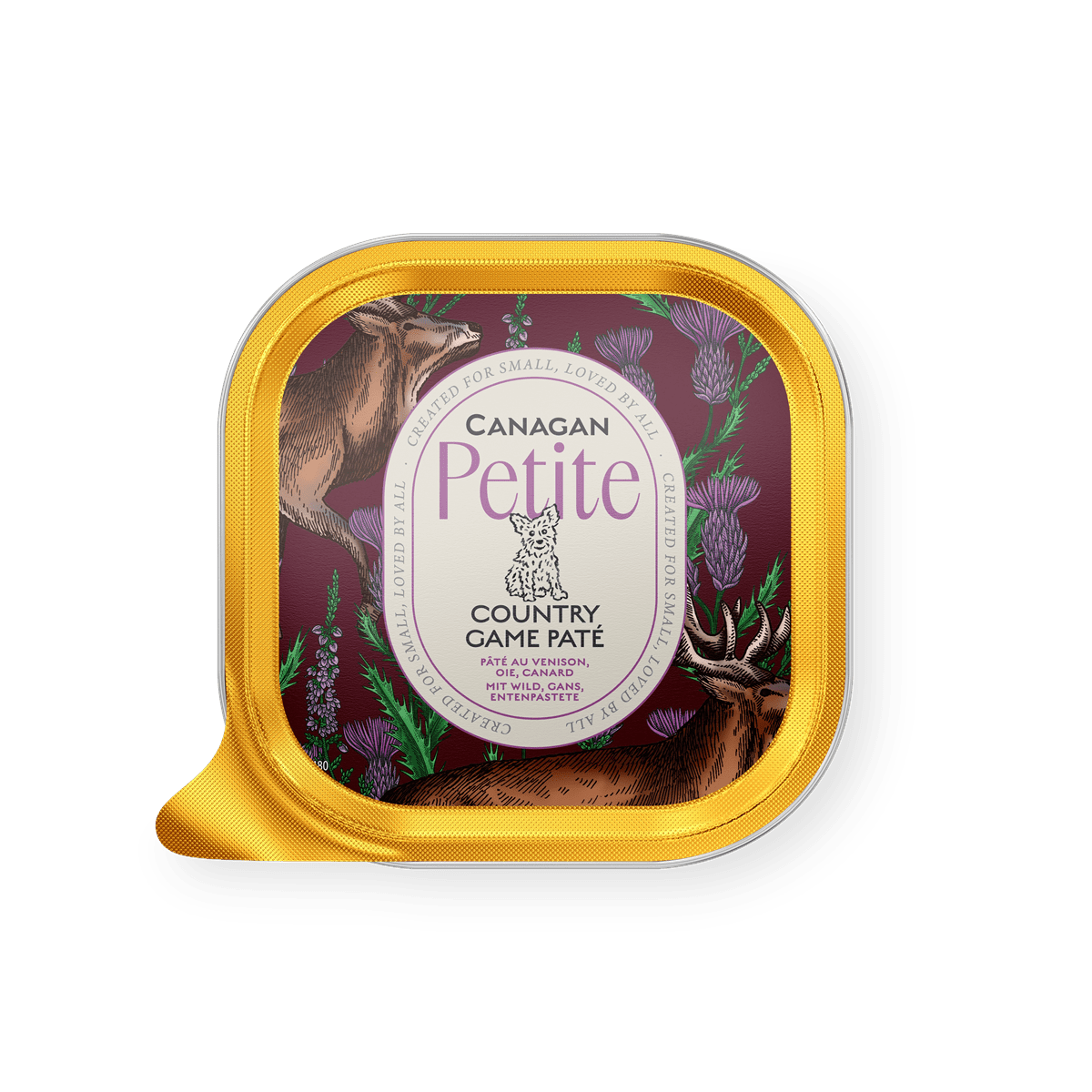 Canagan Petite Country Game Pâté Wet Dog Food 100g Wet Dog Food Canagan 