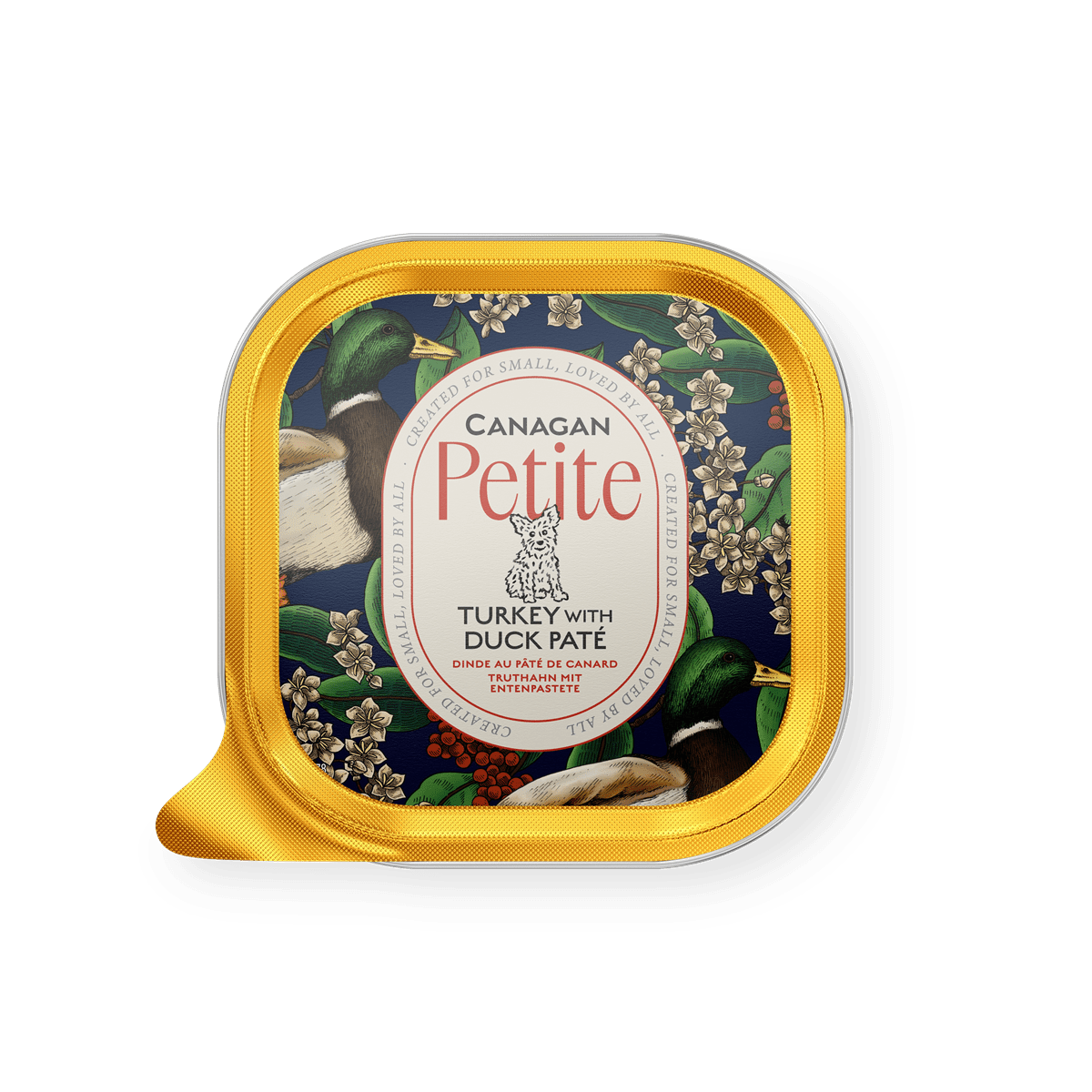 Canagan Petite Turkey with Duck Pâté Wet Dog Food 100g Wet Dog Food Canagan 