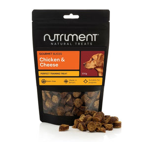 Nutriment Chicken & Cheese Gourmet Slices 200g Dog Treats Nutriment 