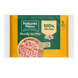 Natures Menu Chicken Raw Dog Food Mince Block 400g Raw Dog Food Natures Menu 