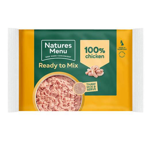 Natures Menu Chicken Block 400g Raw Dog Food Natures Menu 