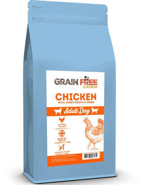 Bradlands Grain Free Adult Chicken 6kg Dry Dog Food Bradlands 