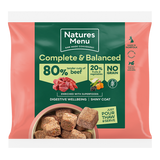 Natures Menu Country Hunter Beef Nuggets 1kg Raw Dog Food Natures Menu 