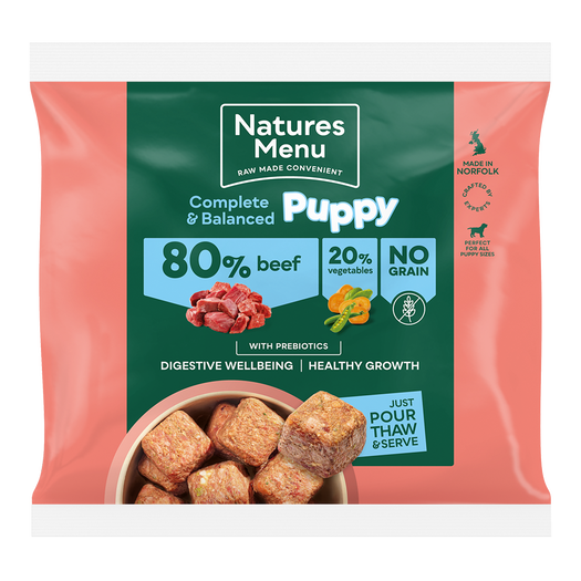 Natures Menu Country Hunter Puppy Nuggets Beef 1kg Natures Menu 