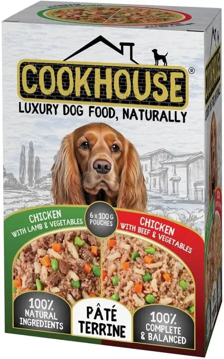 Cookhouse Chicken with Beef/Lamb Terrines 6x100g Cookhouse 