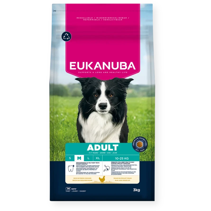 Eukanuba Active Adult Medium Breed 12kg Dry Dog Food Eukanuba 