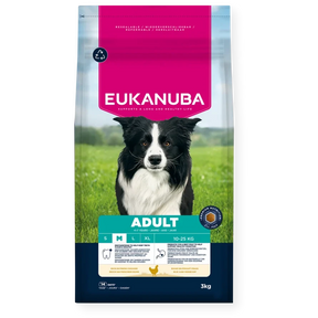 Eukanuba Adult Medium Breed 3kg Dry Dog Food Eukanuba 