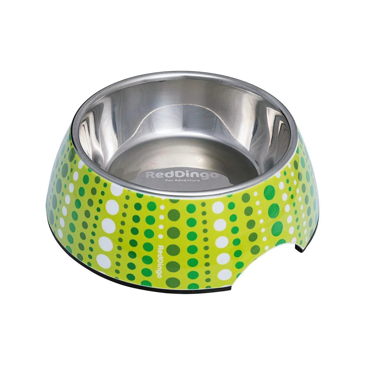 Red Dingo Dog 2-in-1 Bowl Lotzadotz Lime Green Red Dingo 