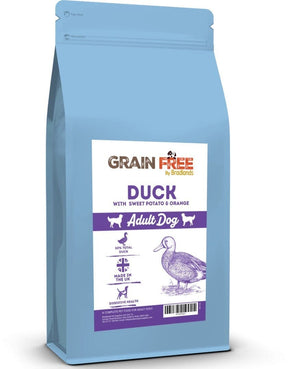 Bradlands Grain Free Adult Duck 6kg Dry Dog Food Bradlands 