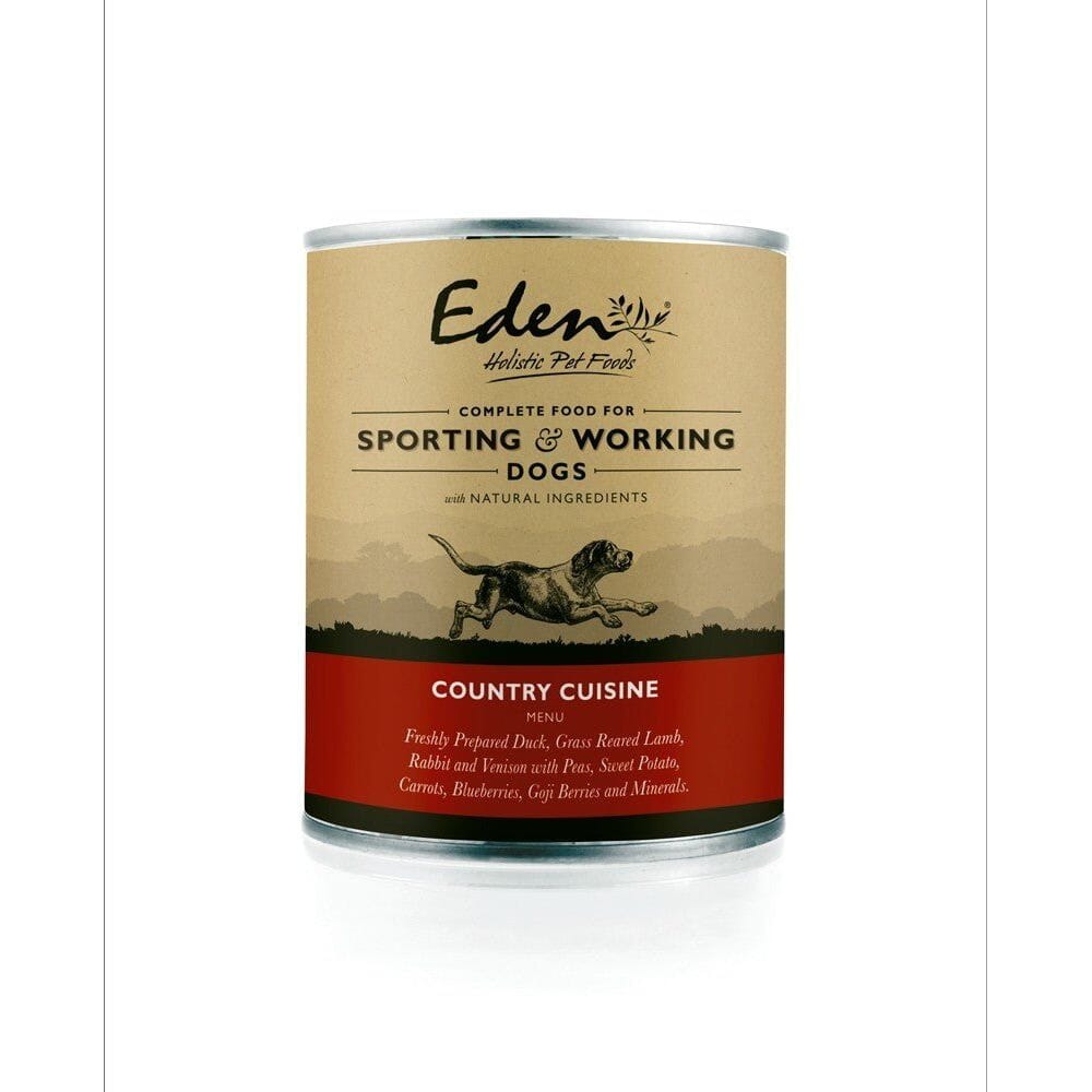 Eden Country Cuisine Wet Working Dog Food 400g - front of pack
