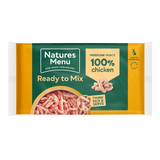 Natures Menu Chicken Raw Dog Food Freeflow Mince 2kg Raw Dog Food Natures Menu 