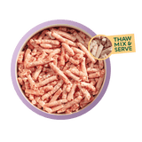 Natures Menu Turkey Raw Dog Food Freeflow Mince 2kg Raw Dog Food Natures Menu 
