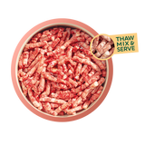 Natures Menu Freeflow Beef Mince 2kg Raw Dog Food Natures Menu 