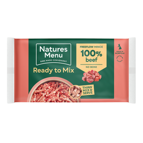 Natures Menu Freeflow Beef Mince 2kg Raw Dog Food Natures Menu 