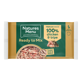 Natures Menu Freeflow Chicken/Tripe Mince 2kg Raw Dog Food Natures Menu 