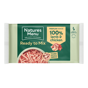 Natures Menu Freeflow Lamb/Chicken Mince 2kg Raw Dog Food Natures Menu 