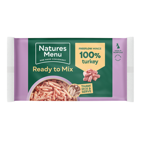 Natures Menu Freeflow Turkey 2kg Raw Dog Food Natures Menu 