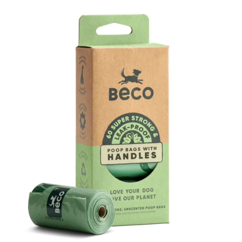 Beco Poop Bags With Handles 60pk (4 x15) Beco 