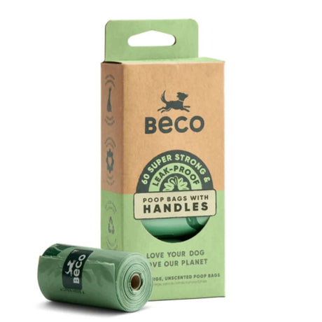 Beco Poop Bags With Handles 60pk (4 x15) Beco 
