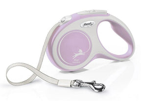 Flexi Comfort Tape Lead *Select Colour & Size* Flexi Pink Small 5M