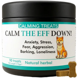 Calm The Eff Down Calming Dog Treat 90pk Pets Calm Down 