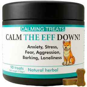 Calm The Eff Down Calming Dog Treat 90pk Pets Calm Down 