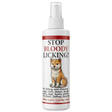 Stop Bloody Licking Bitter Spray 236ml Pets Calm Down 