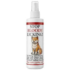 Stop Bloody Licking Bitter Spray 236ml Pets Calm Down 