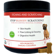 Stop Bloody Scratching Dog Treats 90pk Pets Calm Down 