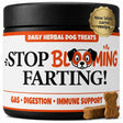 Pets Calm Down Stop Blooming Farting Digestive Treats 135pk Dog Healthcare Pets Calm Down 