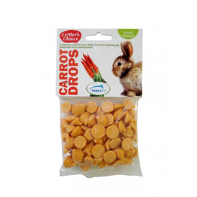 Critters Choice Carrot Drops 75g Small Animal Treats Critter’s Choice 