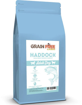 Bradlands Grain Free Adult Haddock 12kg Dry Dog Food Bradlands 