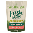 Harringtons Fresh Bakes Salmon Fish Bites Dog Treats 100g Dog Treats Harringtons 
