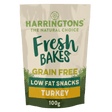 Harringtons Fresh Bakes Low Fat Turkey Dog Treats 100g Dog Treats Harringtons 