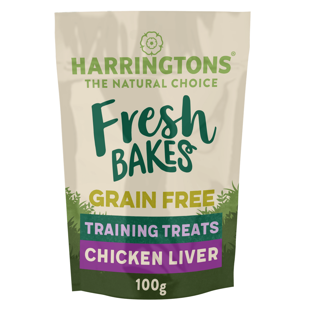 Harringtons Fresh Bakes Chicken Liver Dog Treats 100g Dog Treats Harringtons 