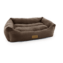 HugglePets Luxury Lounger Large 95 x 75cm Chocolate Hugglepets 