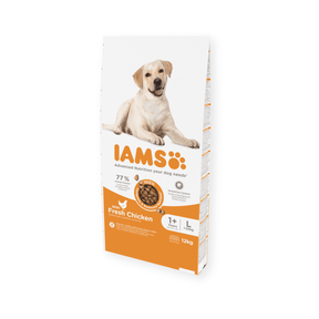 IAMS Adult Large Breed Chicken Dry Dog Food 12kg Dry Dog Food Iams 