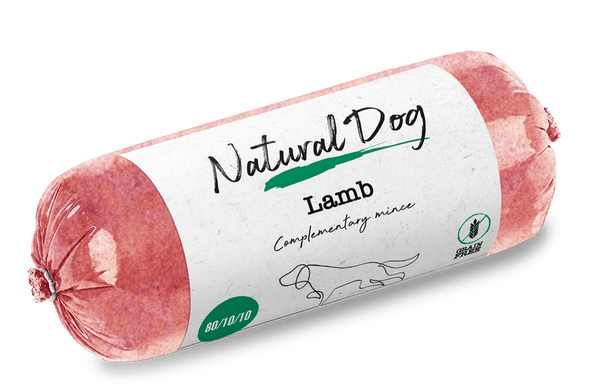 Natural Dog Lamb 80:10:10 500g Natural Dog 
