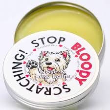 Stop Bloody Scratching Nose and Paw Balm Tin 80g Pets Calm Down 
