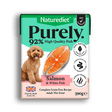 Naturediet Purely Salmon & White Fish Wet Dog Food 390g Wet Dog Food Naturediet 