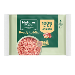 Natures Menu Lamb/Chicken Block 400g Raw Dog Food Natures Menu 